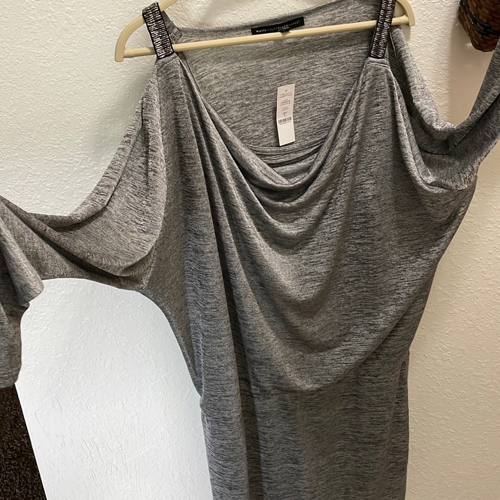 Silver Shimmer Dress WHBM